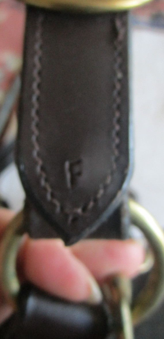 BROWN SMARTPAK PADDED LEATHER FULL SIZE HORSE HALTER