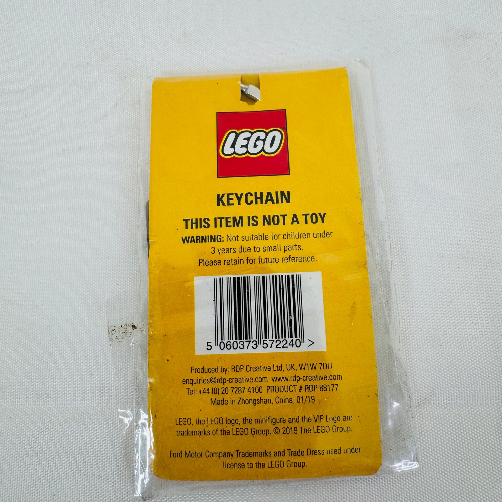 LEGO VIP Promo 5005822 Ford Mustang Keychain Brand New Sealed