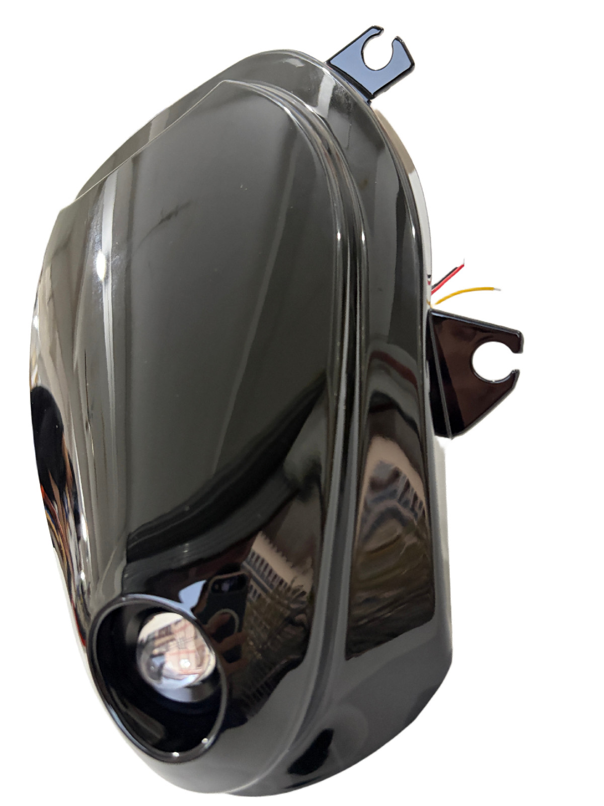 Glossy Black LED Front Light Head Lamp Headlight For GSXR 1300 GSX-R 1999-2007