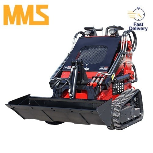 2025 13.5HP Mini Skid Steer Loader B&S Gasoline Stand-on Gas Electric Start
