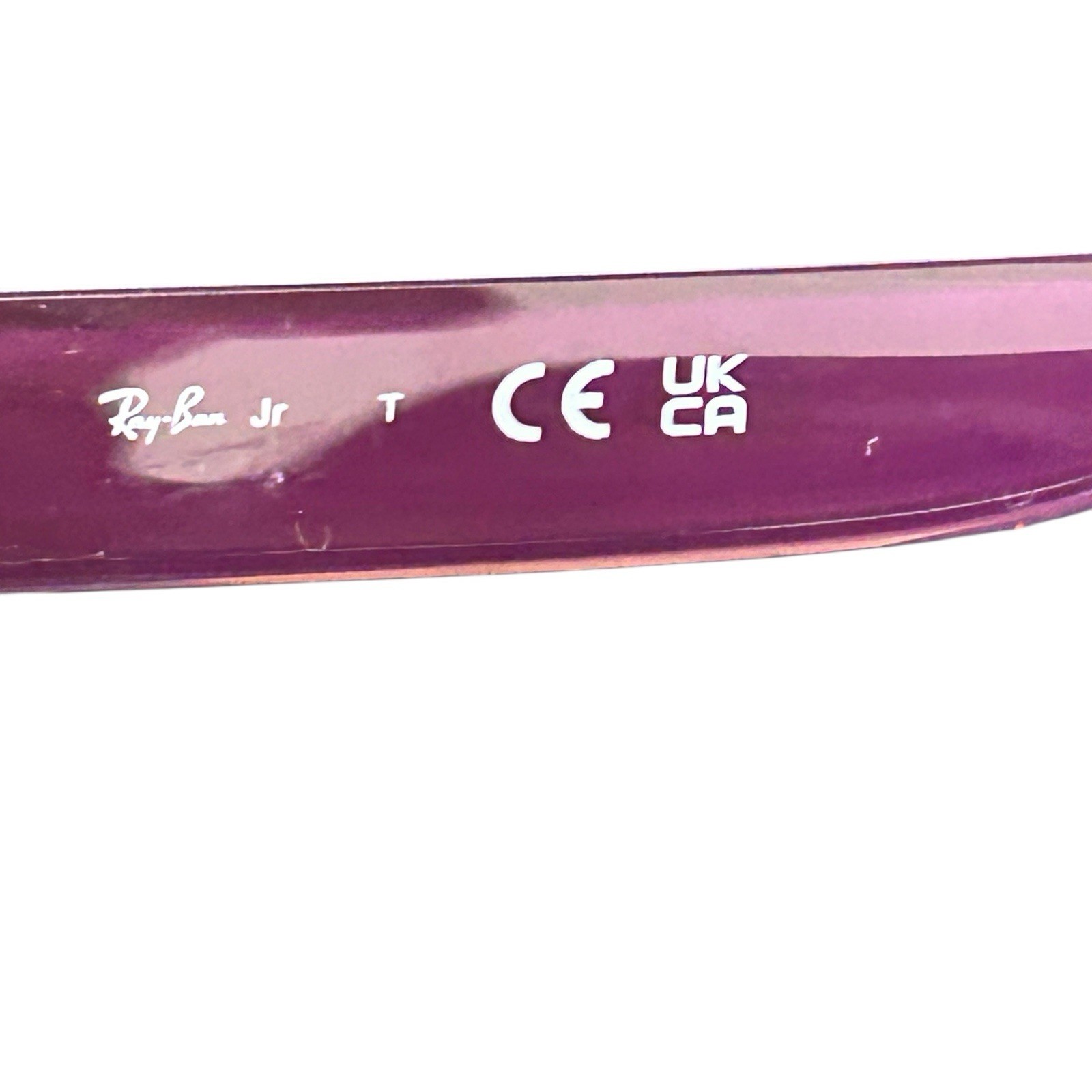 Ray Ban Junior State Street Kids Sunglasses RJ9186S Violet Gradient Youth NEW