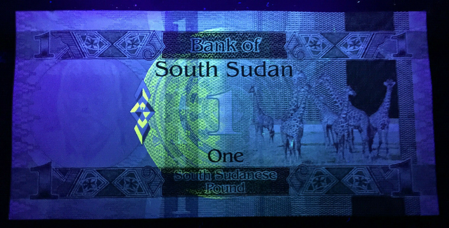 South Sudan 1 Pound 2011 Banknote World Paper Money UNC Currency Bill Note