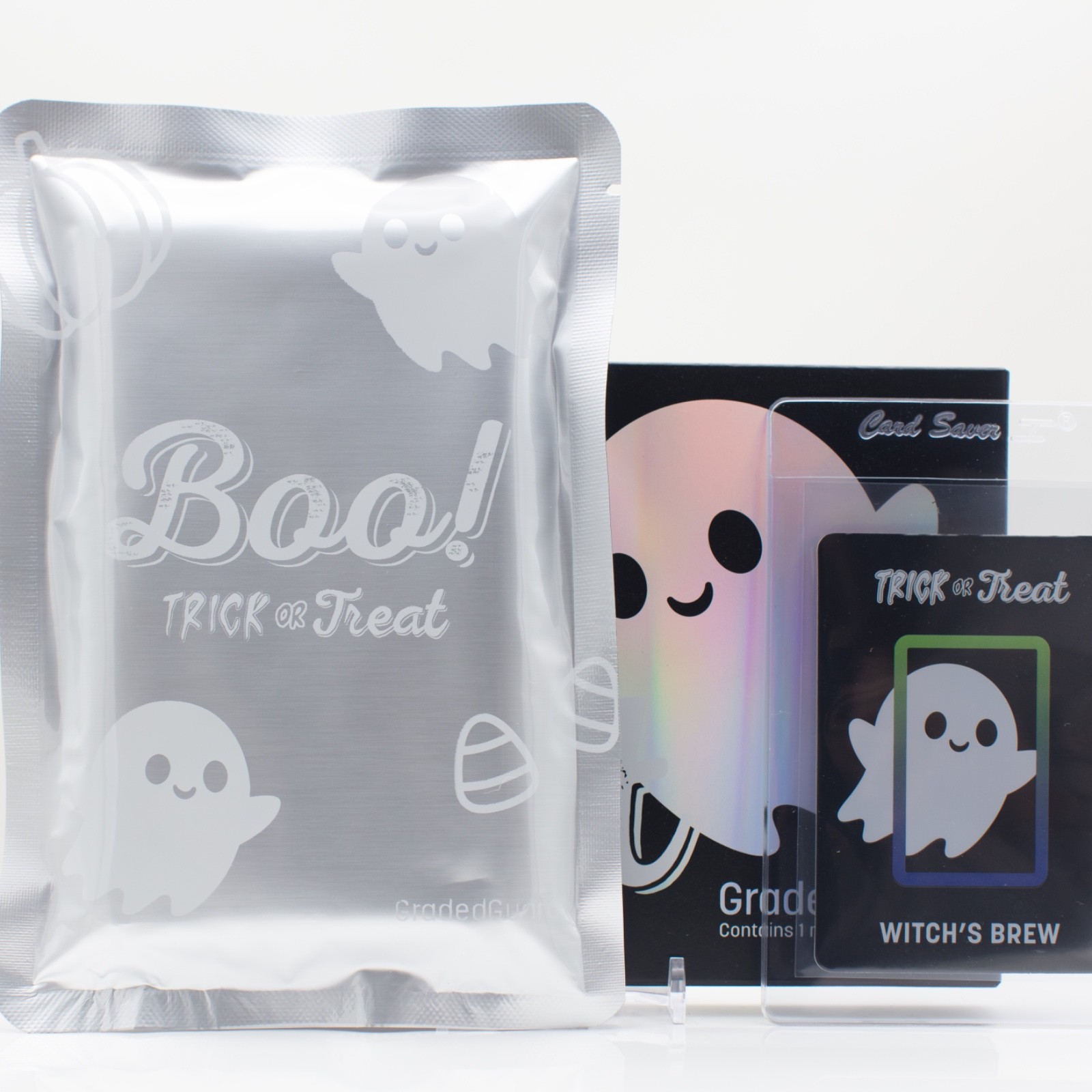 GradedGuard PSA Graded Card Case Trick Or Treat Witch's Brew Limited Edition