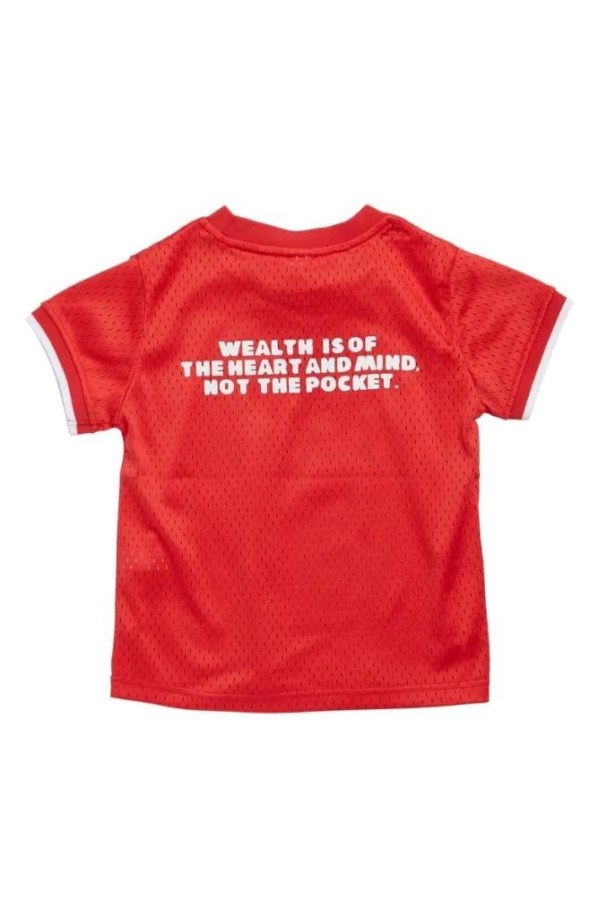 $85 - BILLIONAIRE BOYS CLUB Spaceman Tee in True Red 5/6