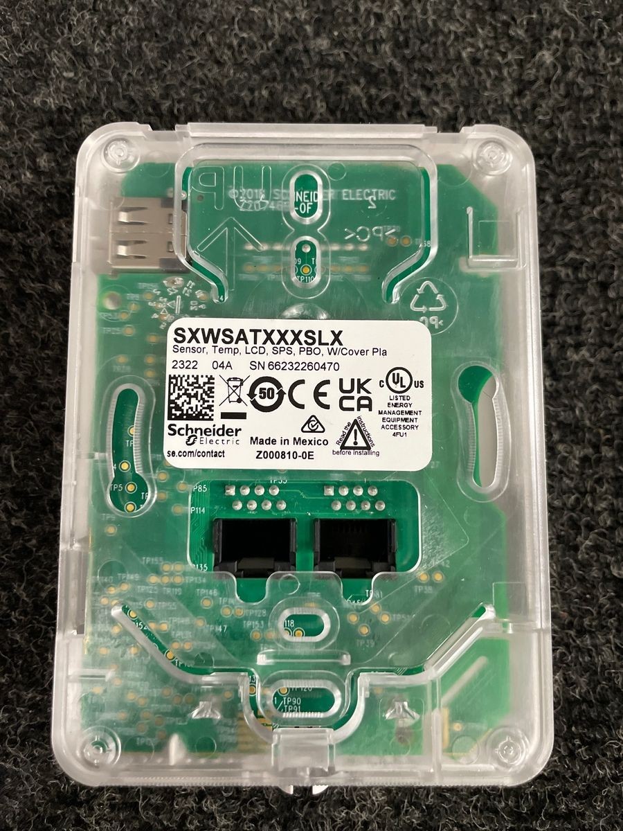 SCHNEIDER SXWSATXXXSLX SpaceLogic Temperature Sensor