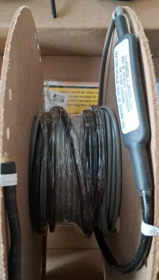 Schluter Ditra Heat Floor Heating Cable DHEHK12016 120V 52.9 ft (16 sq ft)