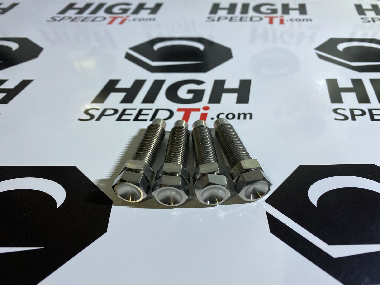 Sprint Car Light Weight Titanium Torsion Adjuster Bolt  Kit 8pcs 7/16-20x1.750”