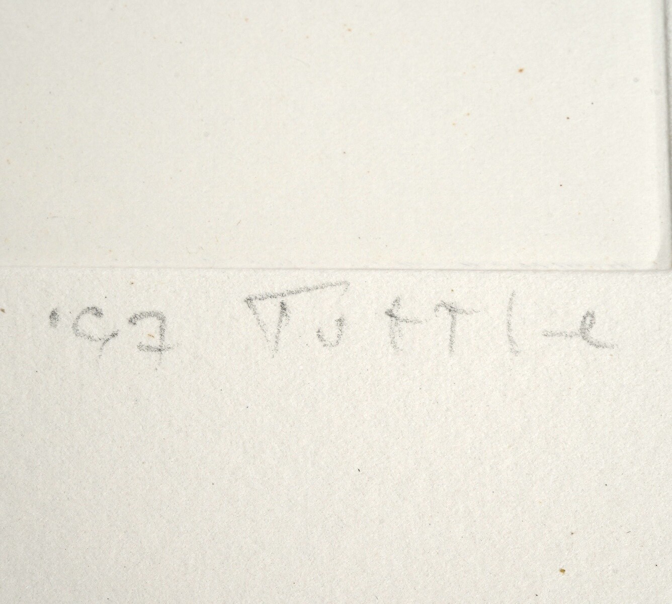 Richard Tuttle 'Surface' Signed 1997 Original Color Photogravure- 34 Available!