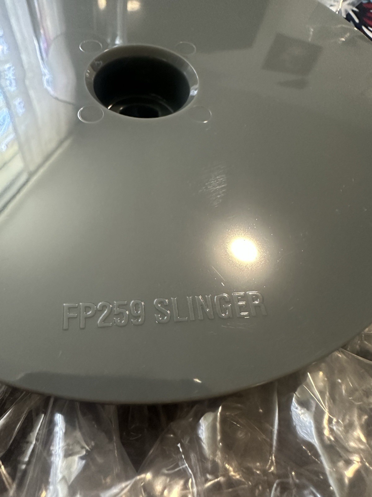 Waring Continuous Feed Commercial Processor. Fp-257 Chute, Fp258 Cover Fp259