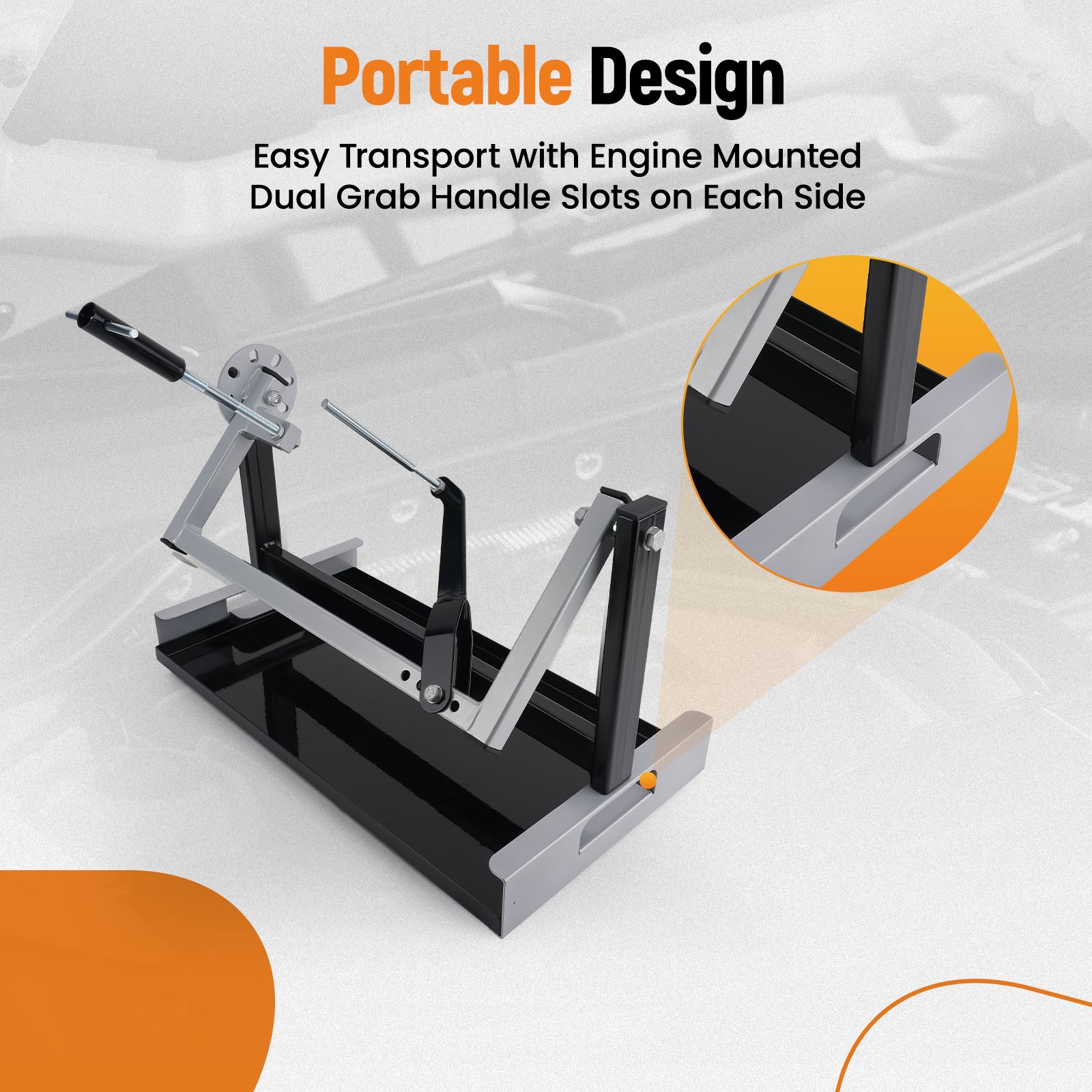Universal 2 & 4 Stroke Engine Stand Single Cylinder Dirt Bike Motors For Yamaha