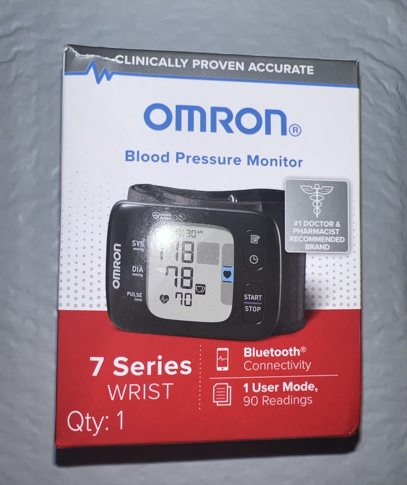 Omron 7 Series BP6350   Wrist Blood Pressure Monitor