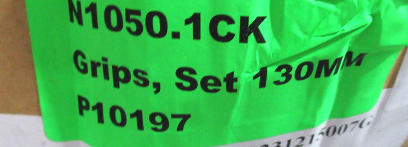 Ergonomic Ergon DDK Zeroplus T3 130mm Bicycle Grips (Black) (PAIR) *NEW*