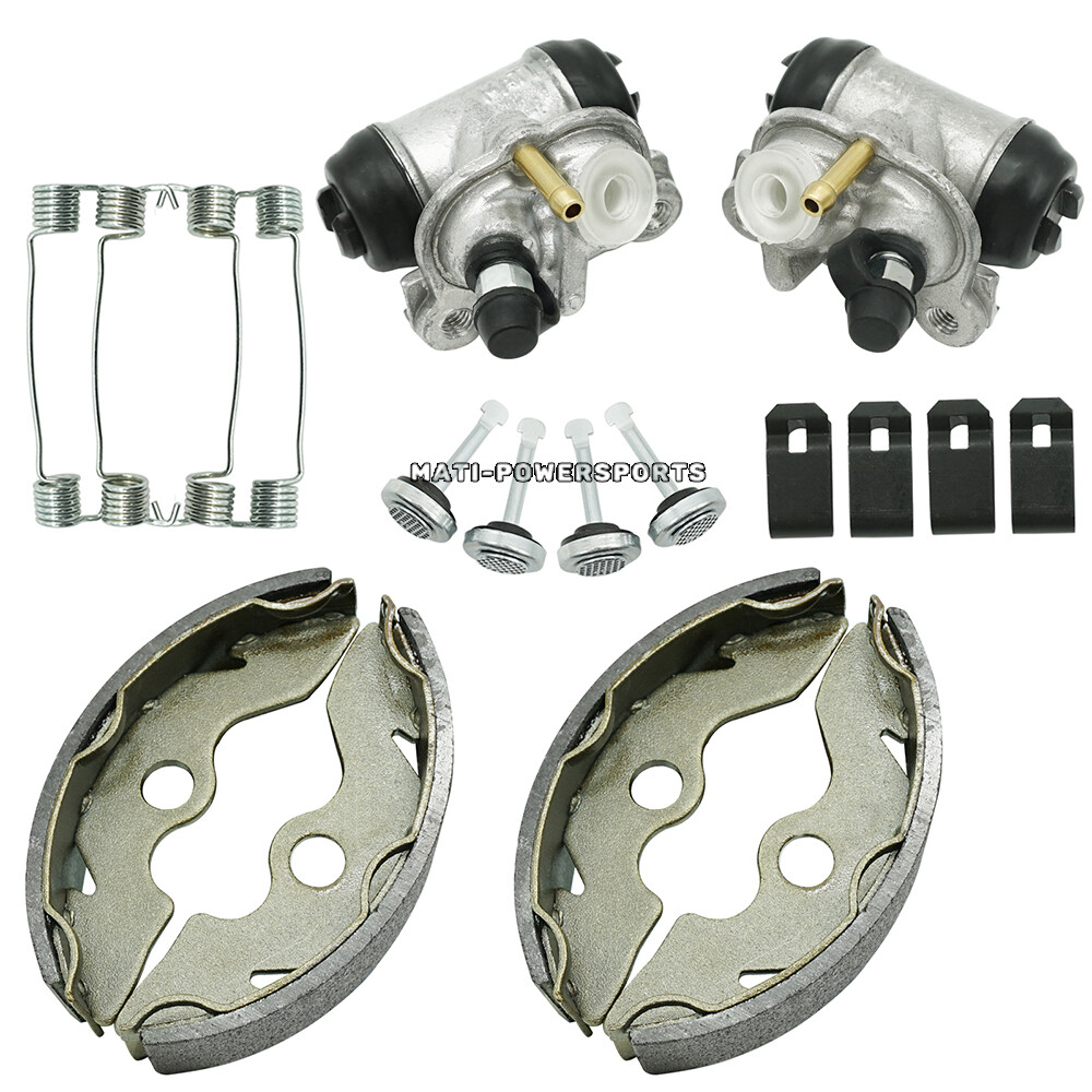 Front Brake Wheel Cylinders w/Shoes for Honda FourTrax 300 TRX300 2x4 1993-2000