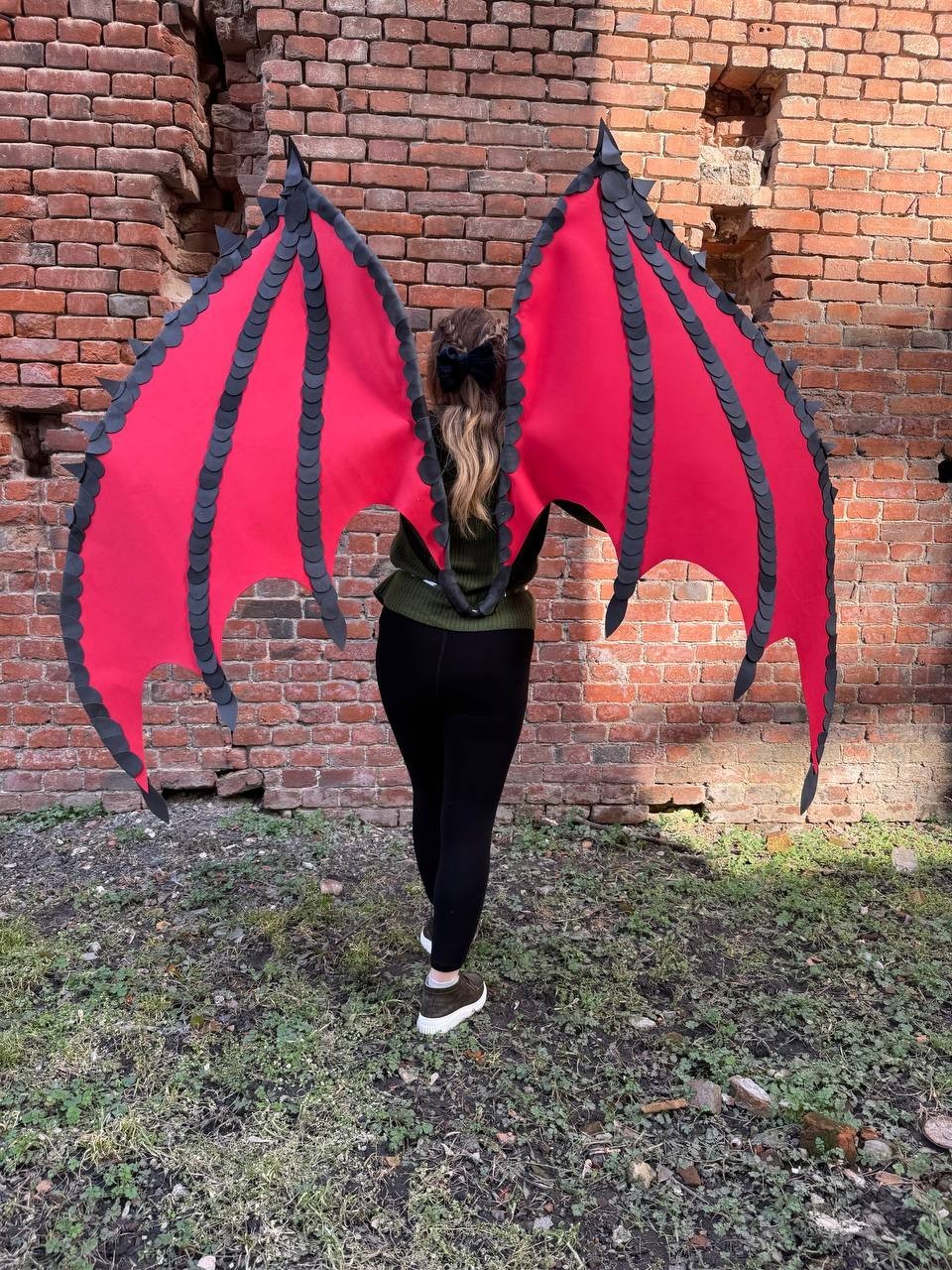 ed Dragon Wings Cosplay Large Demon Bat Wings Gothic Costume Adult Fursuit