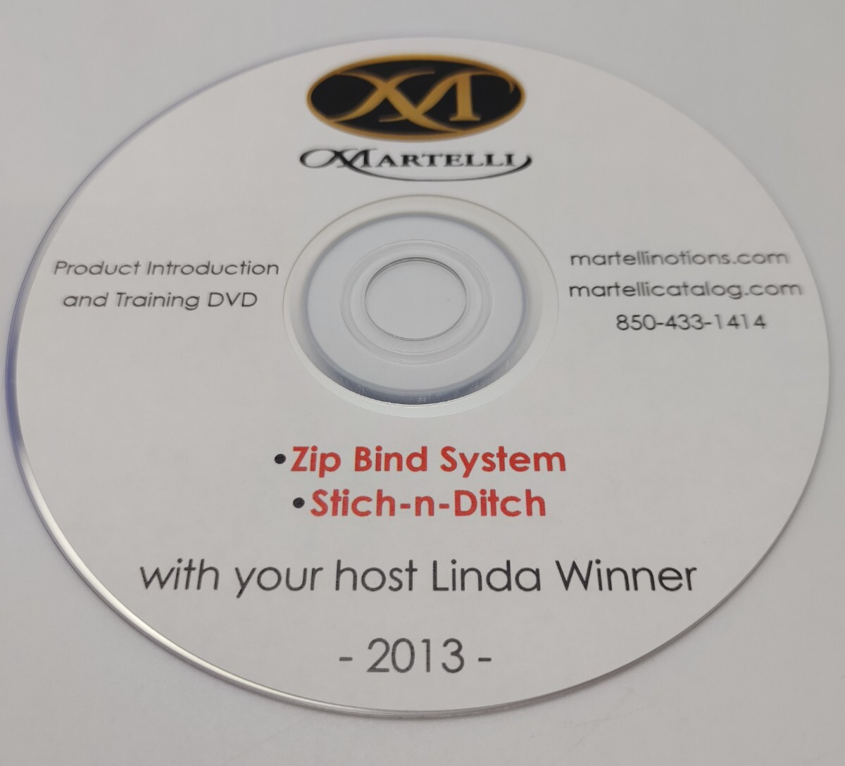 Martelli Quilting Tools Lot ZIP BIND ZIP CLIP Binding Fabric + Training DVD