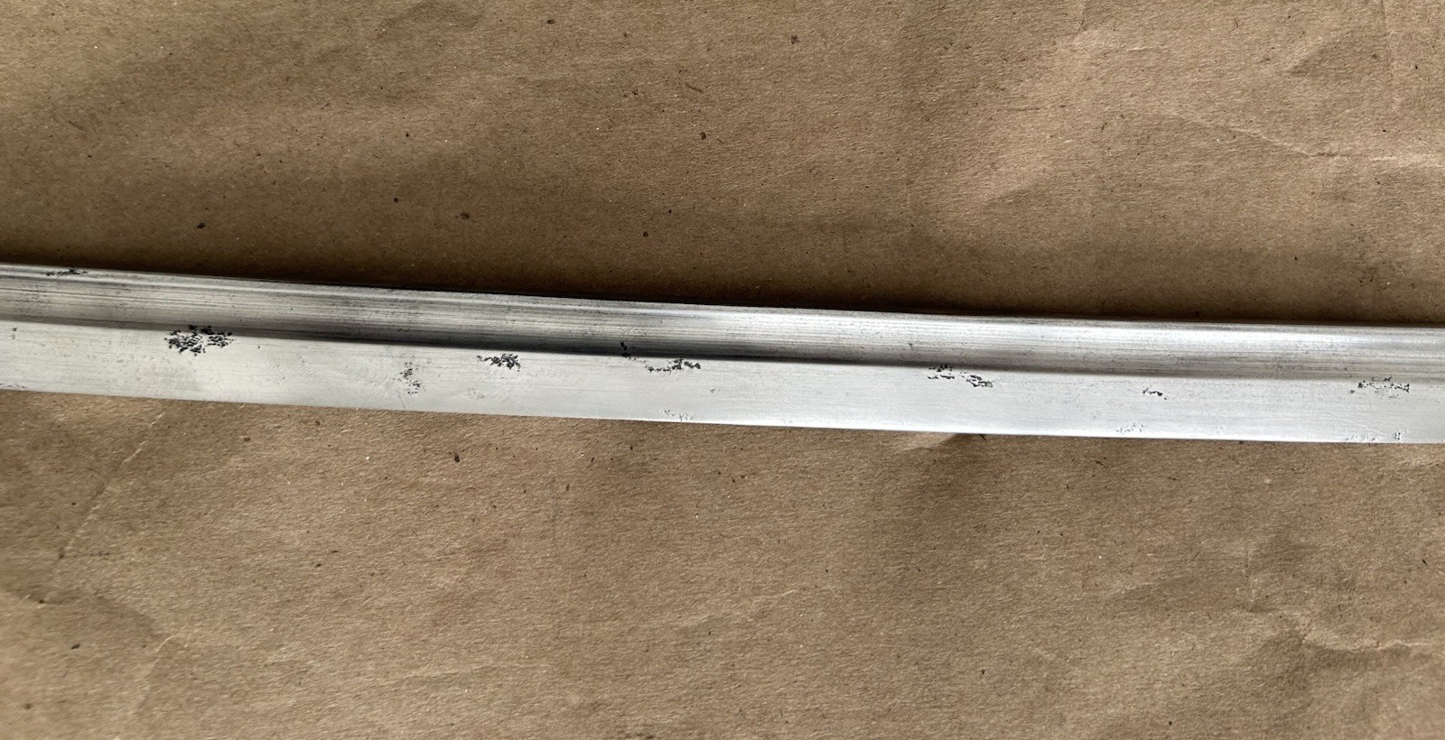 RUSSO JAPANESE WAR OFFICERS CAVALRY SWORD & SCABBARD ,BLOOD GROOVE