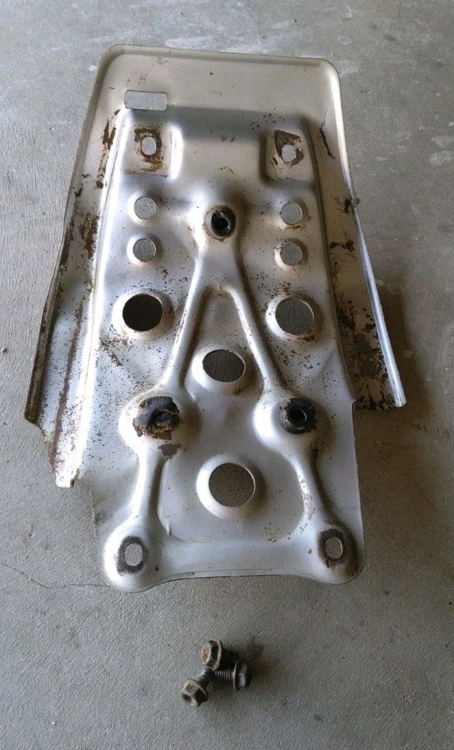 1986-1987 Honda ATC200X Front Engine Frame Skid Plate Guard 53060-HB5-000