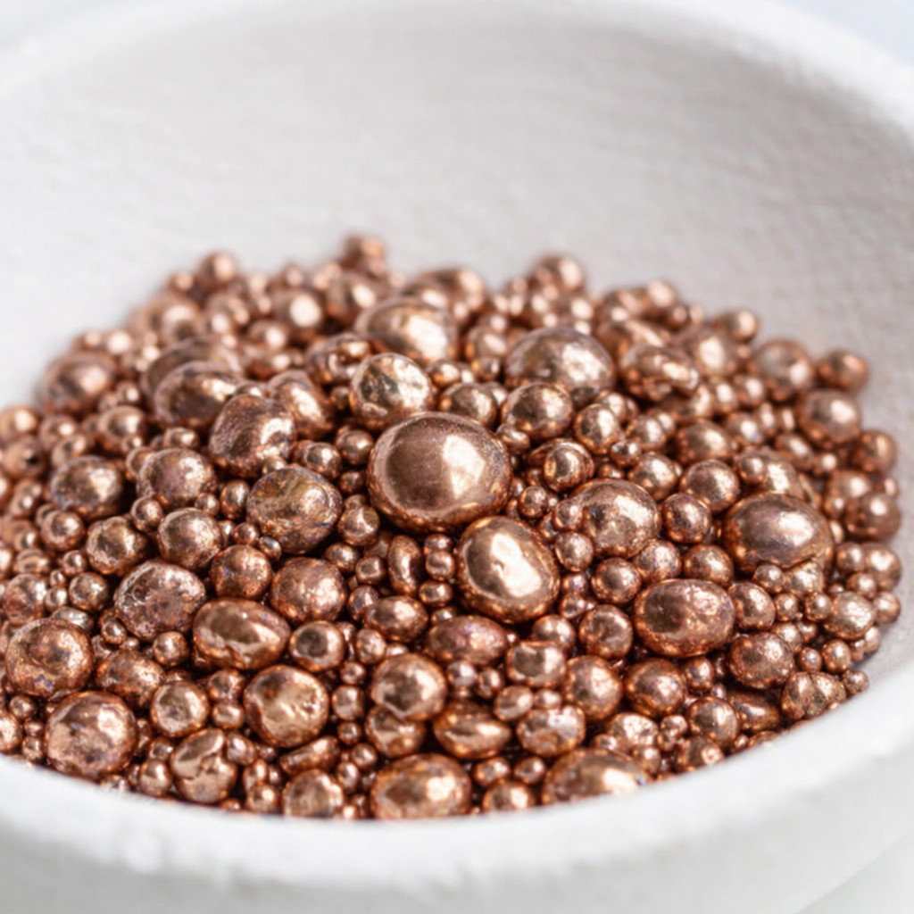 1 LB 99.9% Pure Copper Shot Alloying Metal Sterling Silver Casting Refining