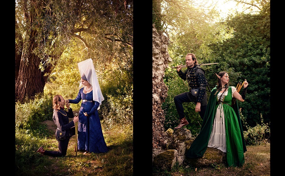 Medieval Suede Jewelry Pouch Cosplay Renaissance Coin Leather Belt Bag Wine Red