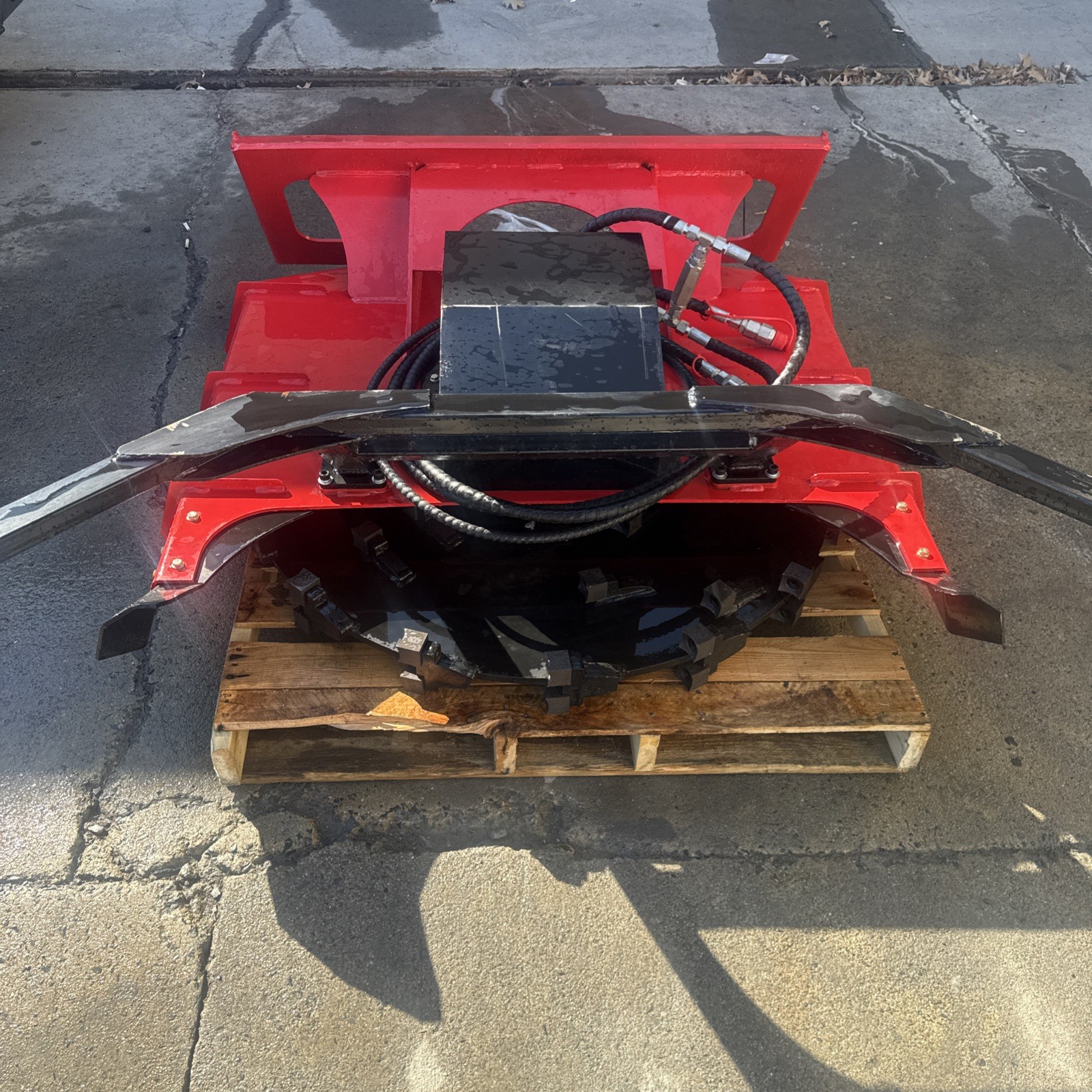 Future Disc Mulcher Hydraulic Standard-Flow GY X-DM43" SkidSteer Attachment Giyi