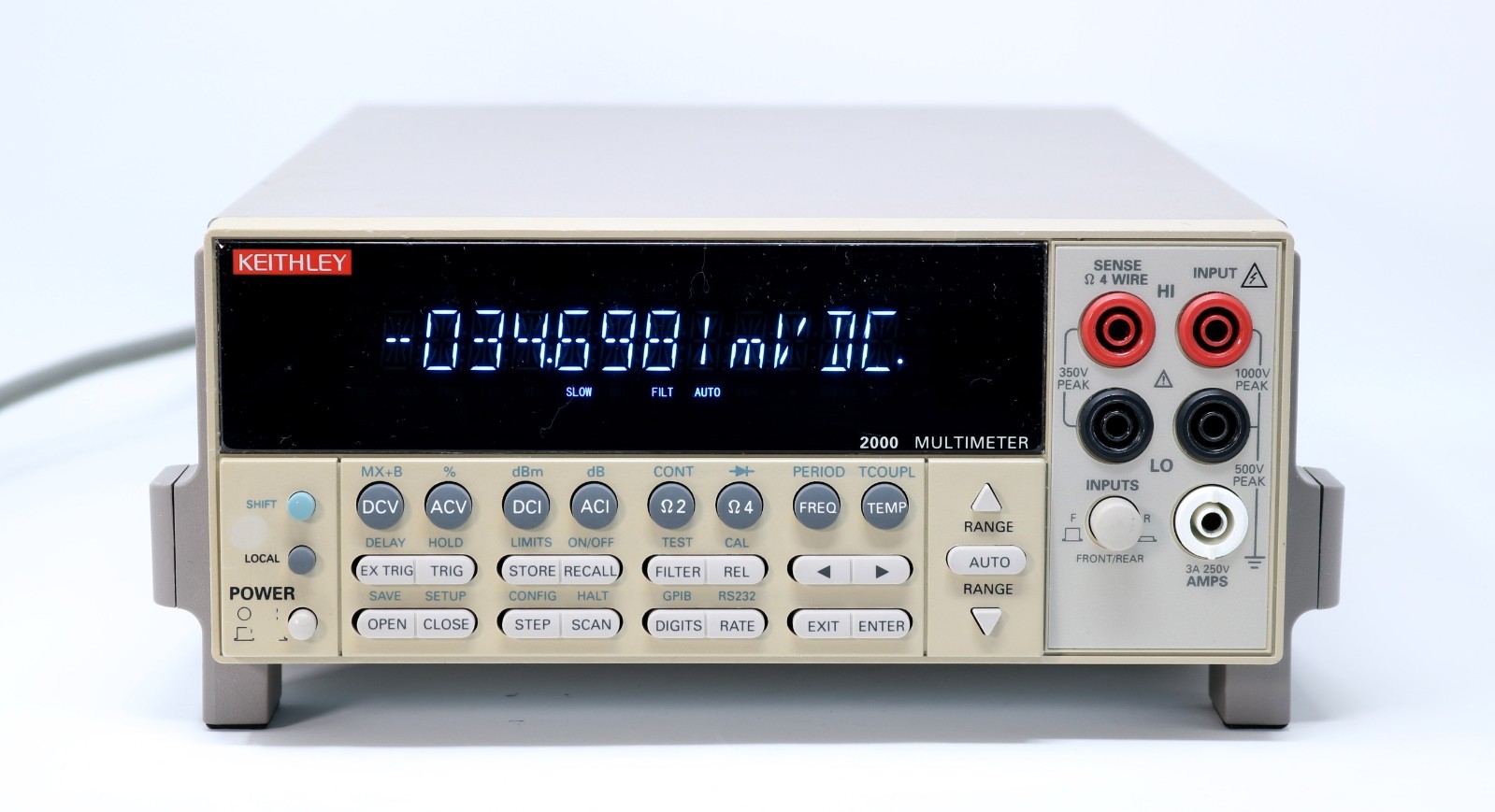 Keithley 2000 / 2015 / 2016 / 2010 VFD Display Replacement. LED Conversion