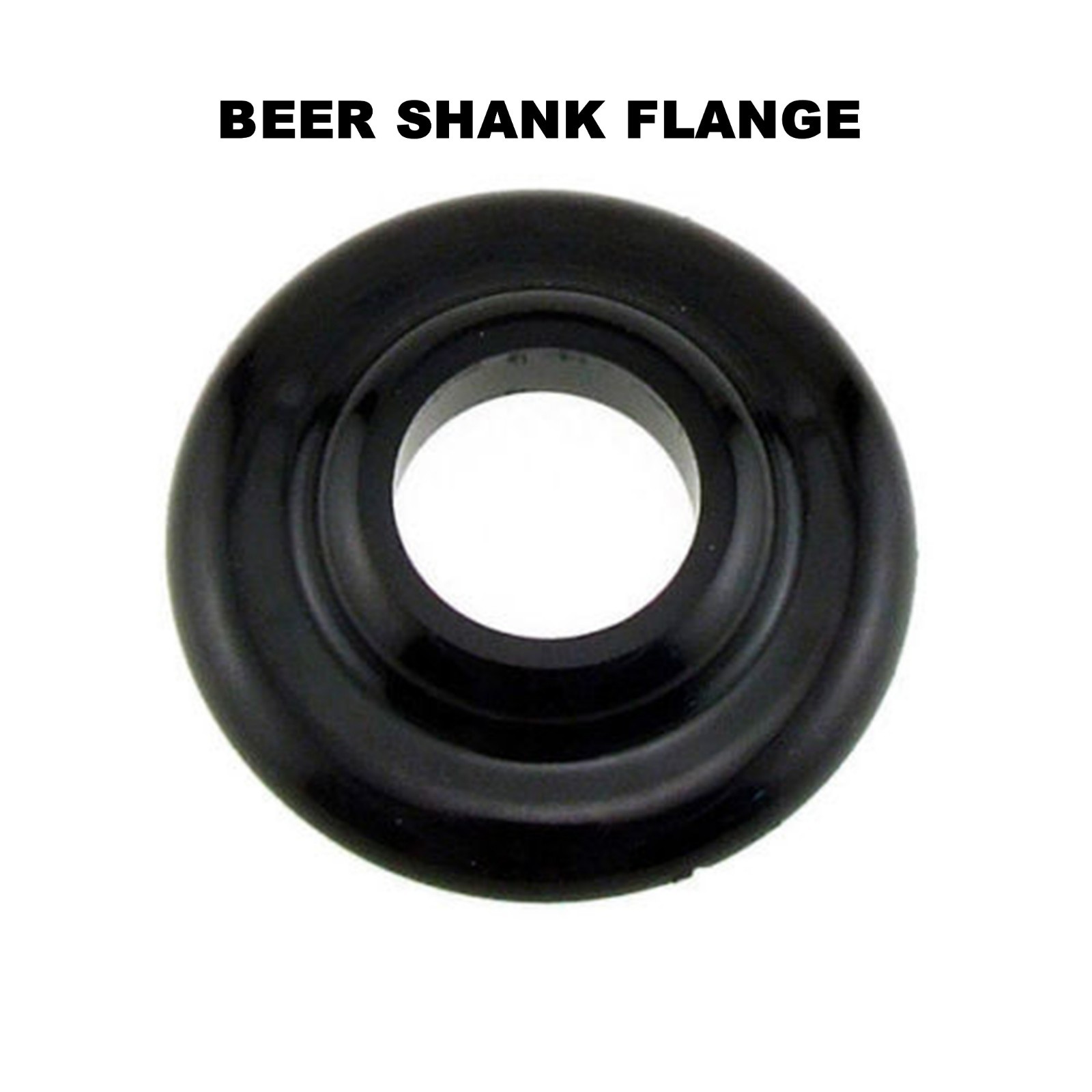 Plastic Flange Replacement for Shank - Draft Beer & Kegerator Bar Parts- 4346P