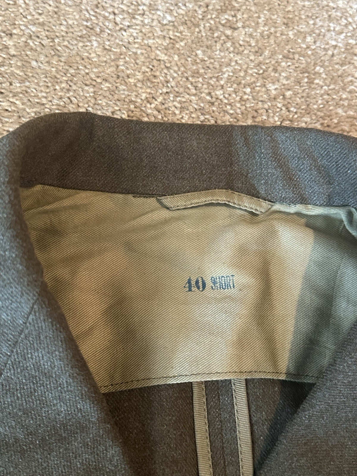 US Army World War II Model 1939 Class A Uniform Blouse, Trousers, Cap