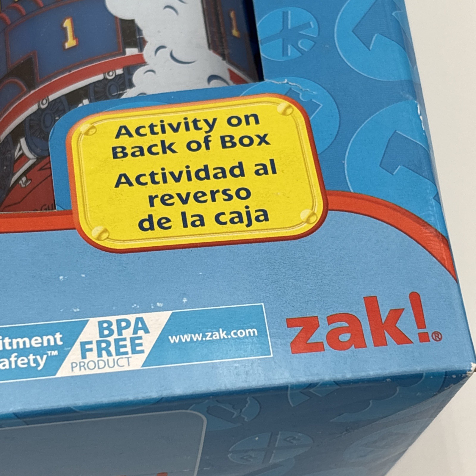 Thomas & Friends 5 Piece Mealtime Set Plate Cups Utensil By Zak! BPA Free NEW