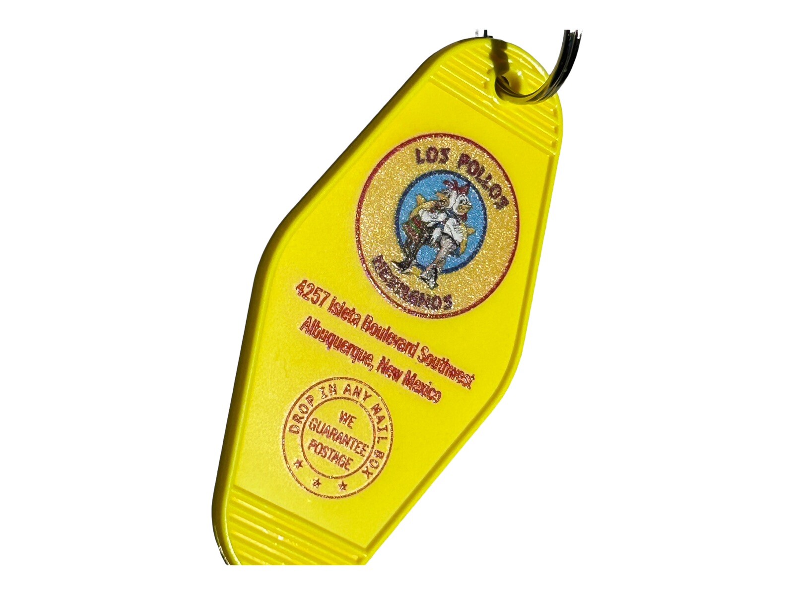 Breaking Bad Los Pollos Hermanos inspired keytag
