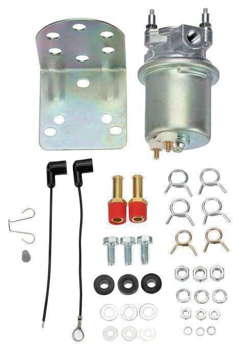 P4070 Electric Fuel Pump 12V Hardware for Carter 4-7 PSI 1/4" BSPT Inlet Outlet