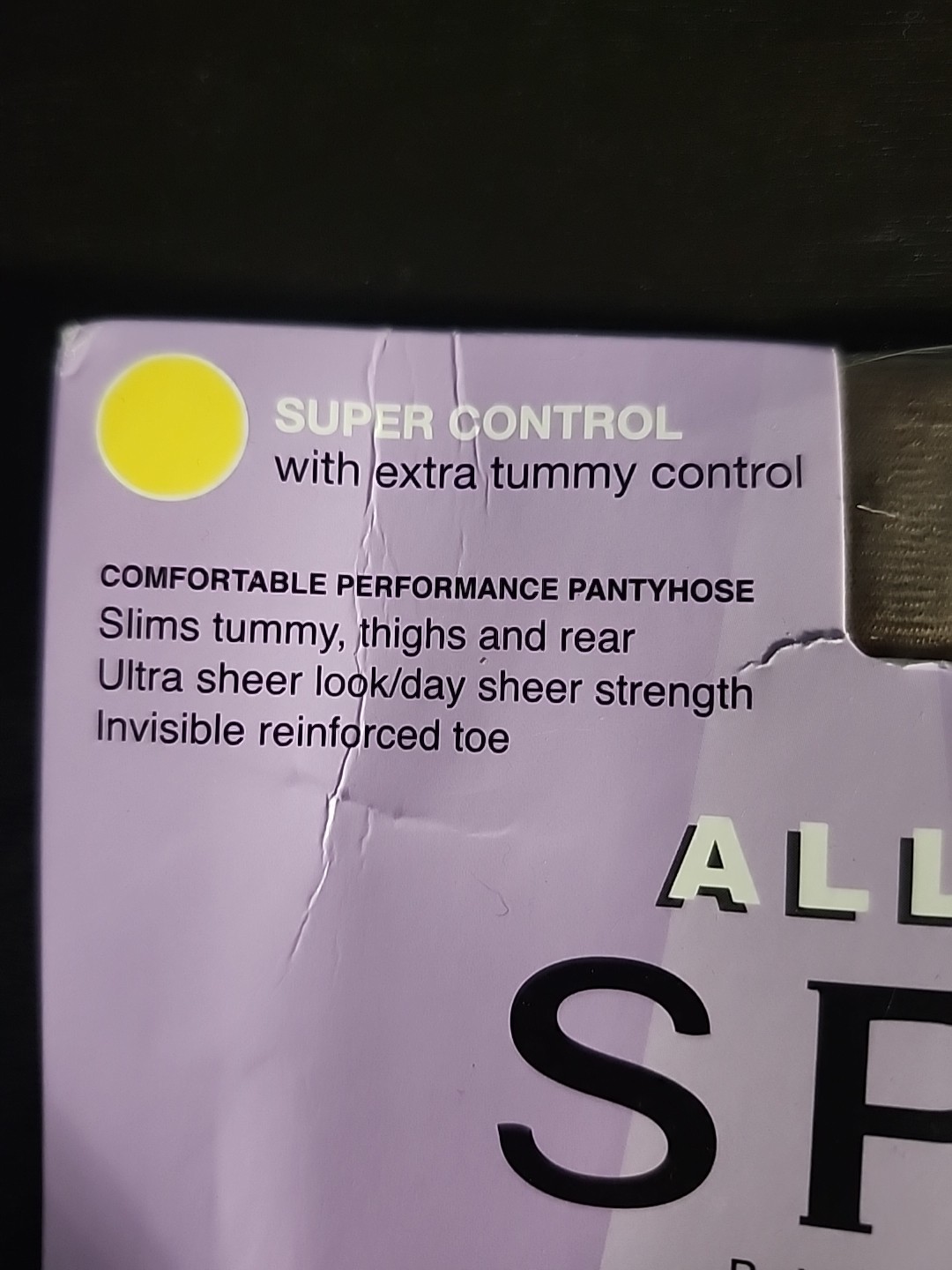 Spanx Pantyhose Nude Size D All The Way Super Control with Super Tummy Control