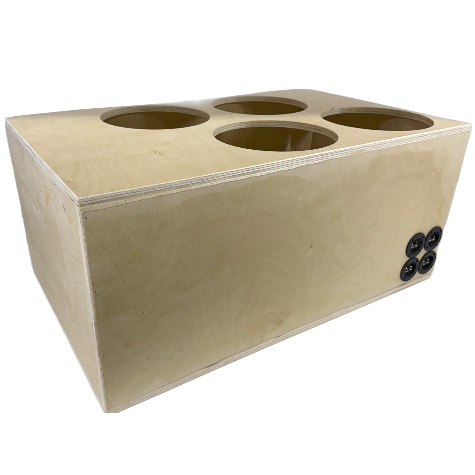 4X12" BIRCH 3/4 SPL EDITION Vented Subwoofer Box Ported Enclosure