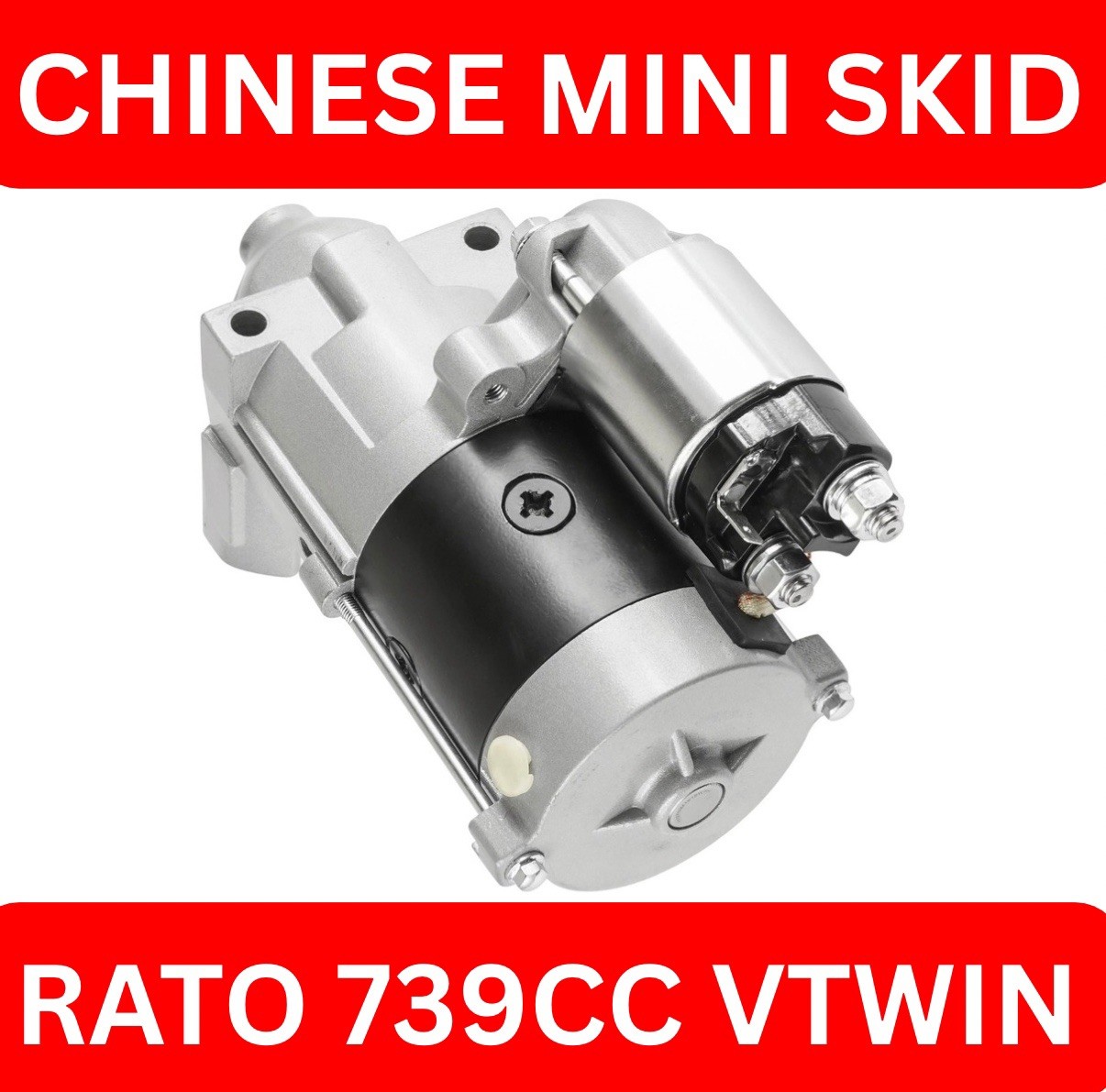 RATO 739cc Starter - USA Seller - CONFIRMED FITMENT - Chinese Mini Excavator AGT
