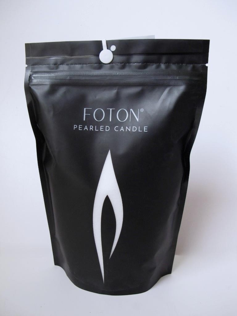 NEW Foton Pearled Candle Refill Beads 16 Oz Lavendar Love Scented + 30 wicks