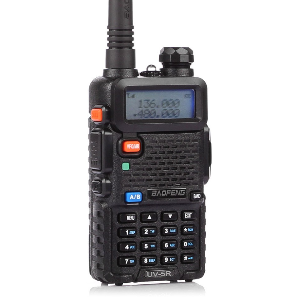 US 2x Baofeng UV-5R Dual-Band V/UHF FM Transceiver Ham Two-way Radio Scanner