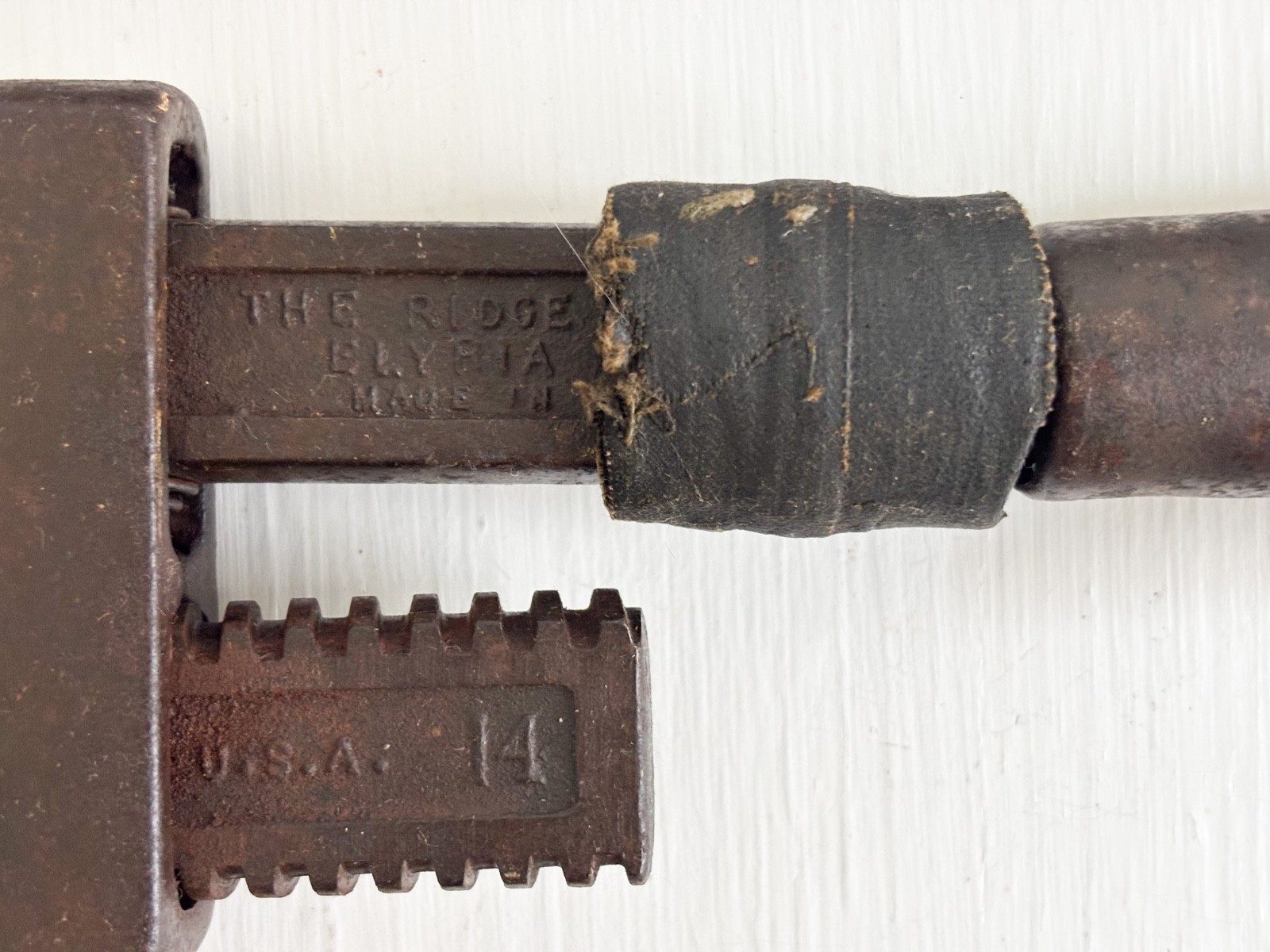 Set of Antique Wrenches—Stillson Pipe & Possible Coes Monkey Industrial Rustic