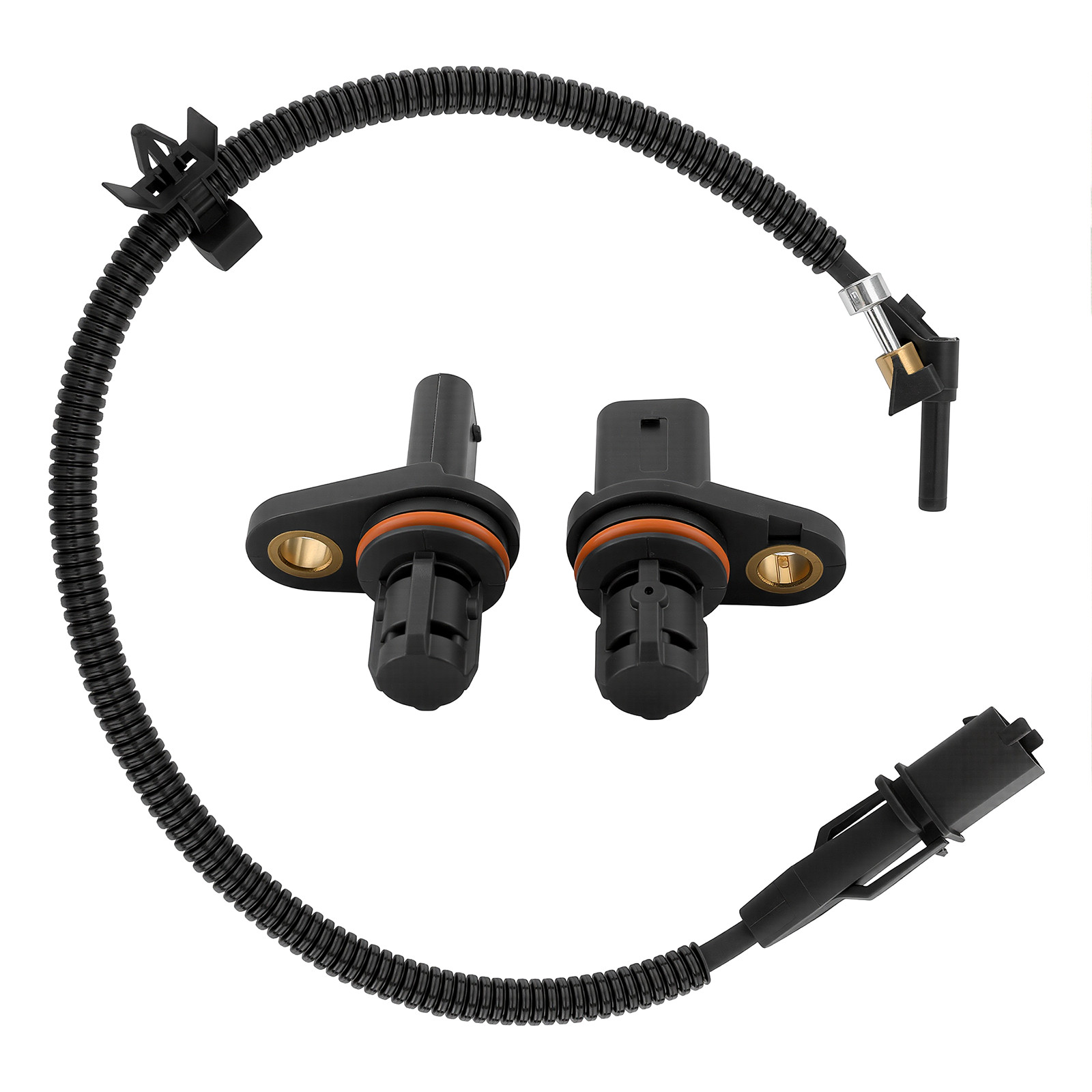 2x Camshaft + 1x Crankshaft Position Sensor for Chevrolet Cruze Sonic L4 1.8L