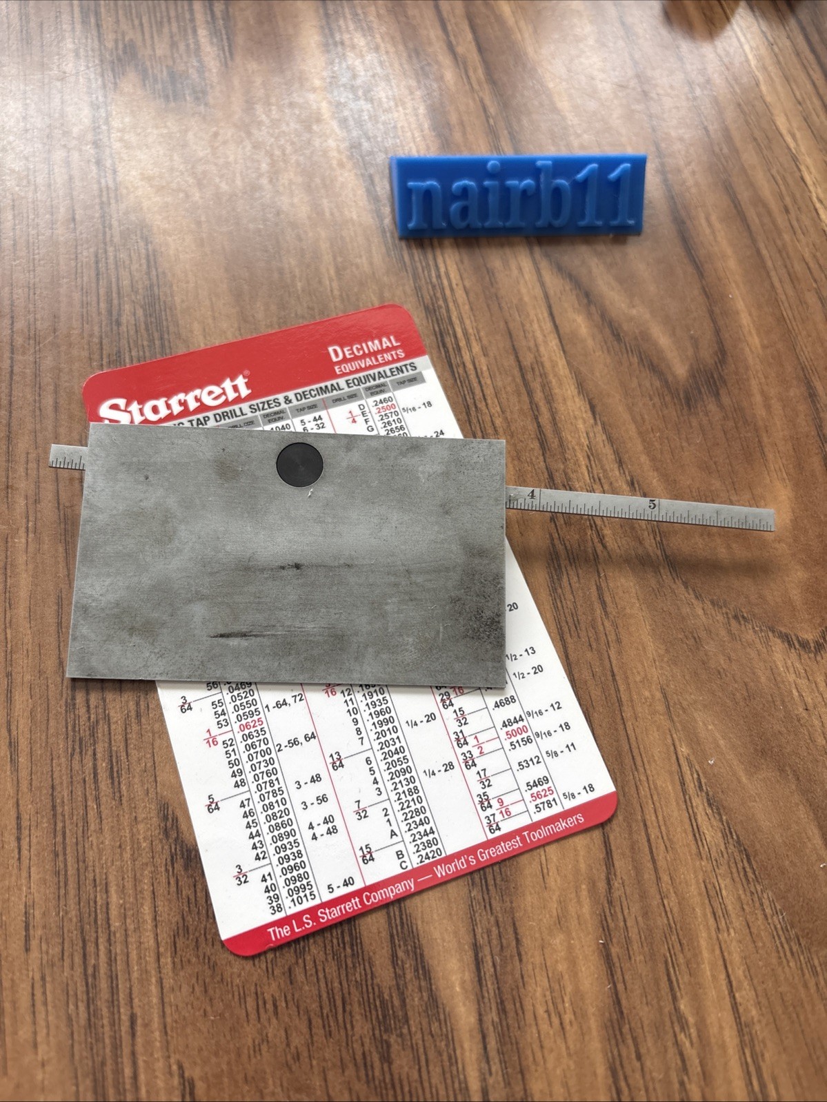 Starrett C493B Protractor w/ 6” No. 610N Rule Chrome