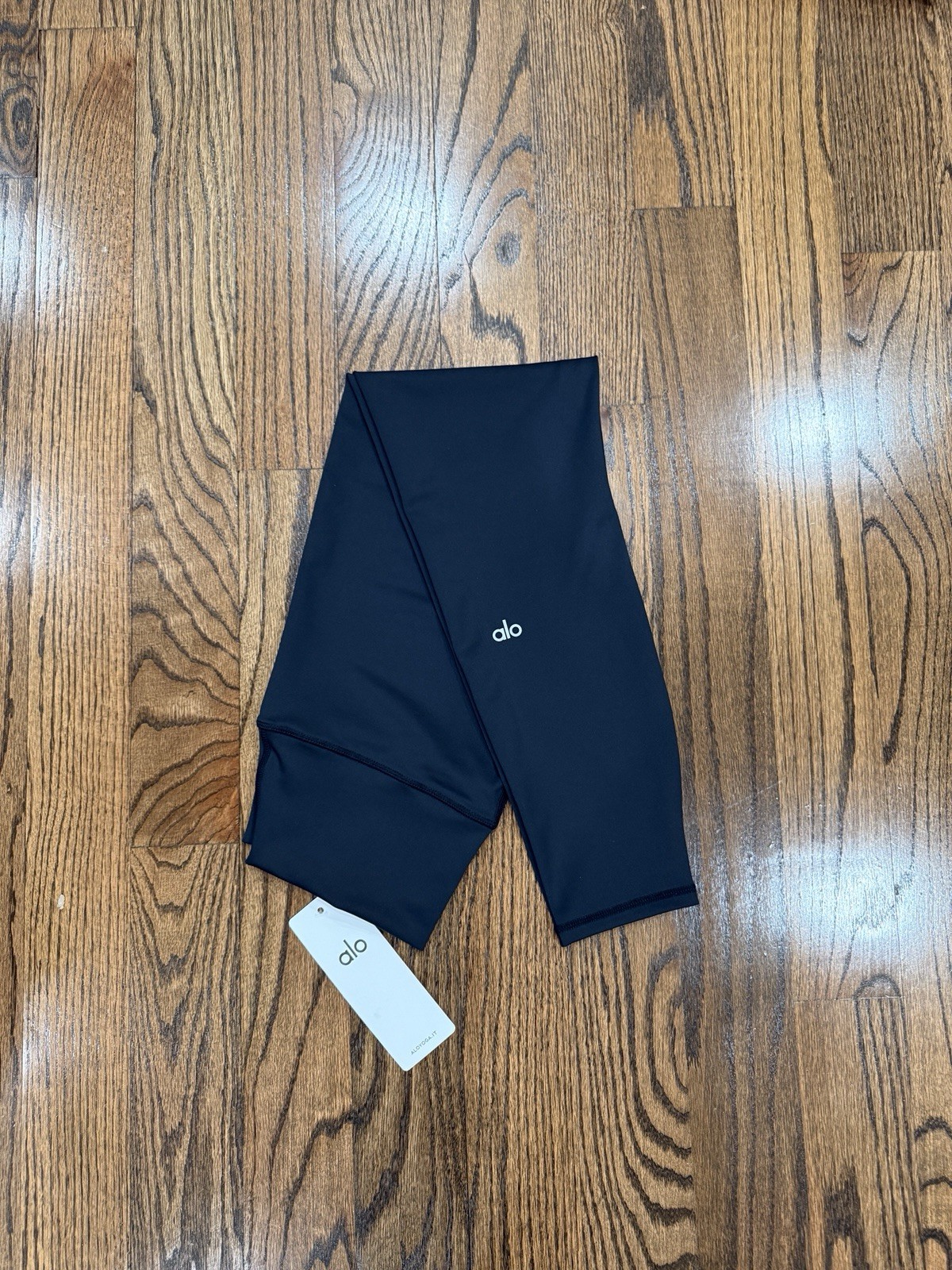 Bundle Of 2 Alo Yoga LARGE High Waist Airbrush Leggings BLACK AND BROWN 7/8 NWT