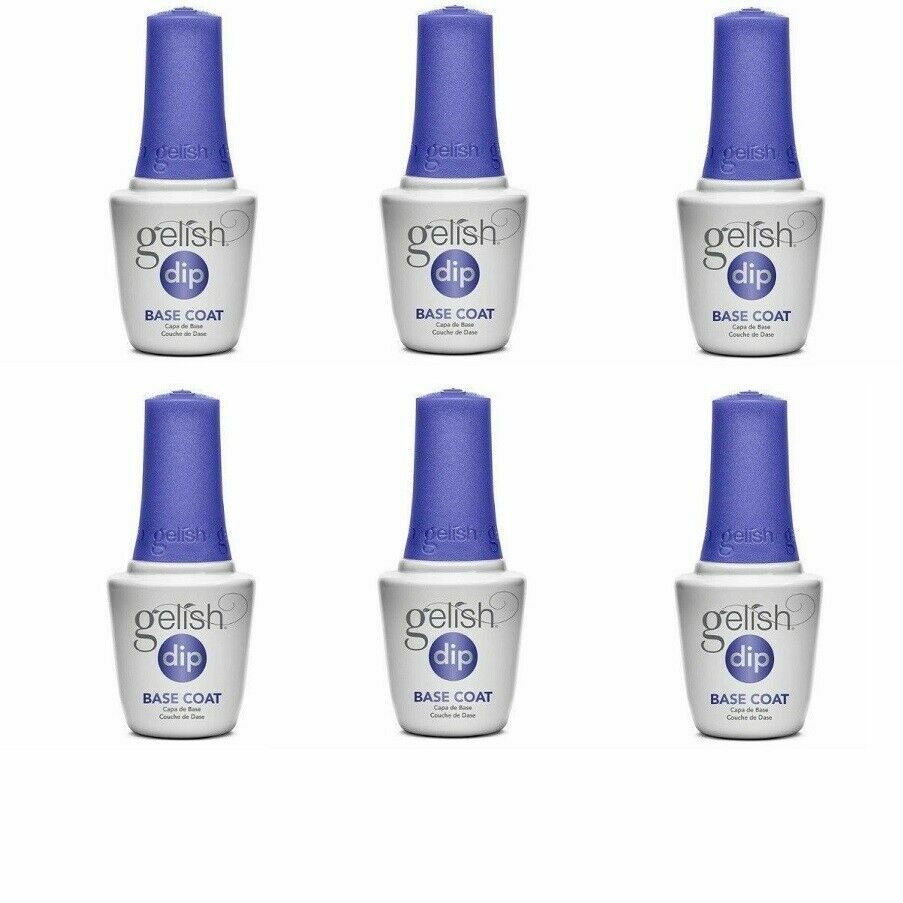 Harmony GELISH DIP Essentials Step#2- BASE COAT 0.5oz 6 Pcs