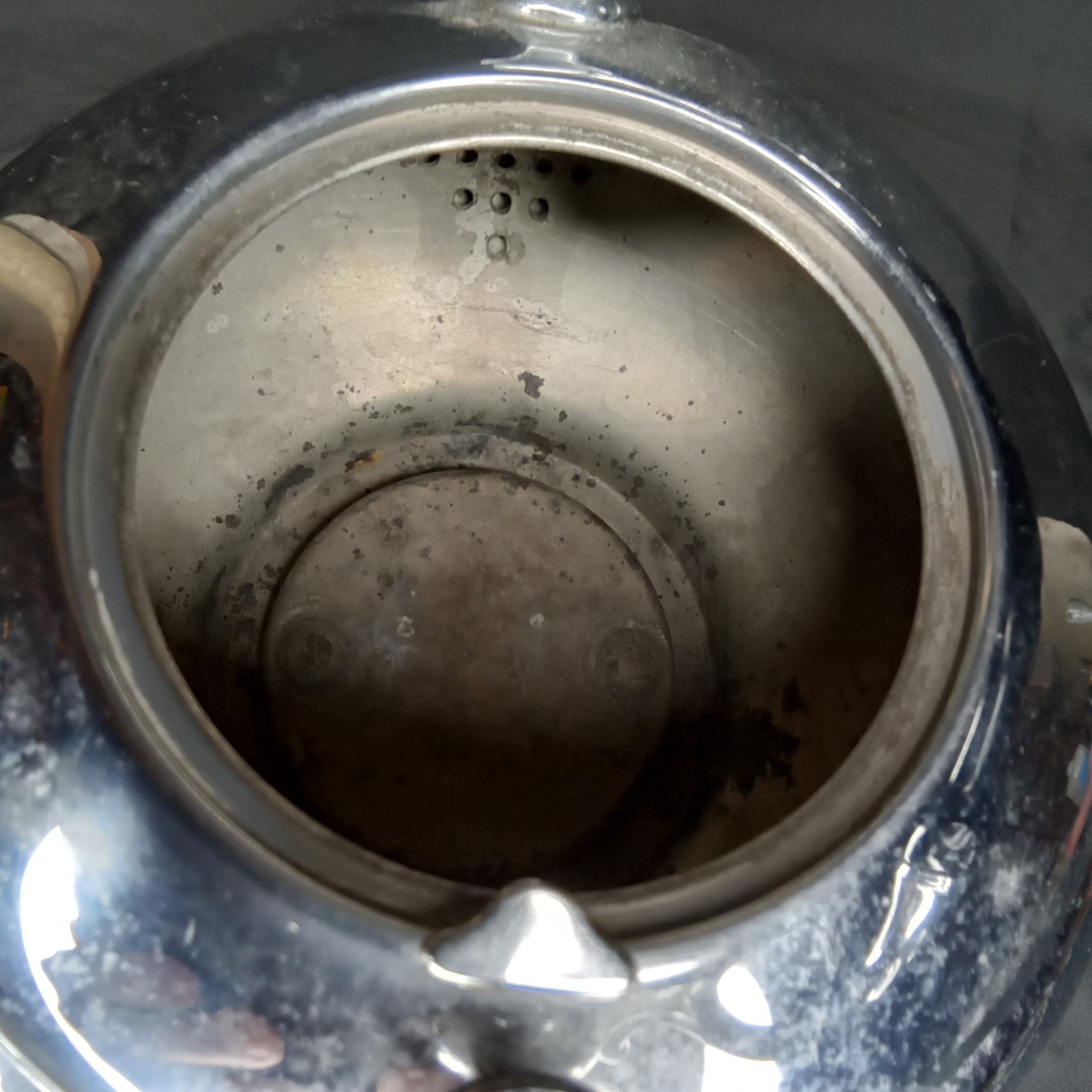 Antique Electric Percolator Silver Plated Kettle Landers Frary & Clark USA 1930s