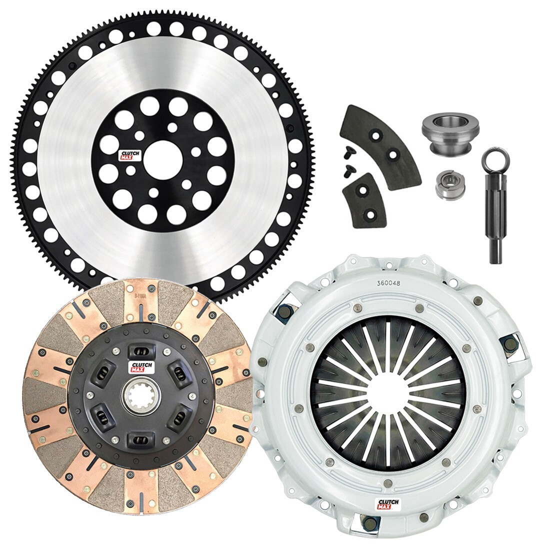 STAGE 3 CLUTCH KIT+CHROMOLY FLYWHEEL for 79-95 FORD MUSTANG GT LX COBRA SVT 5.0L