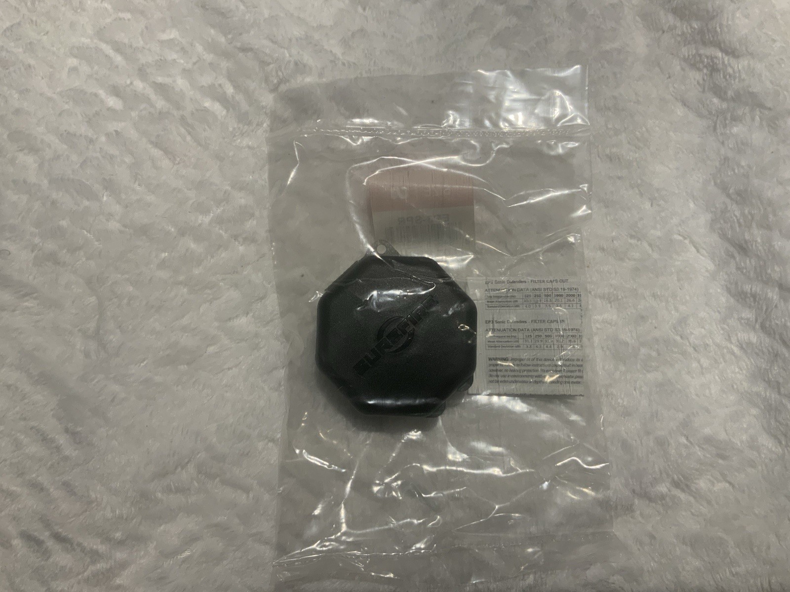 SureFire EP3 Sonic Defender Hearing Protection Small Clear Qty 2