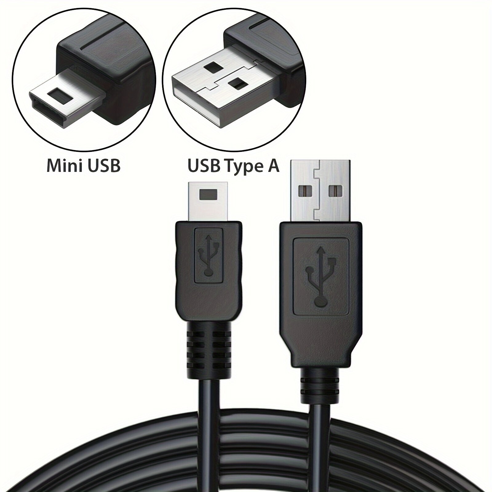 USB Data Sync/Charger Cable for Garmin Drive 61 LMT-S, 60, 52, 51, 50, 57