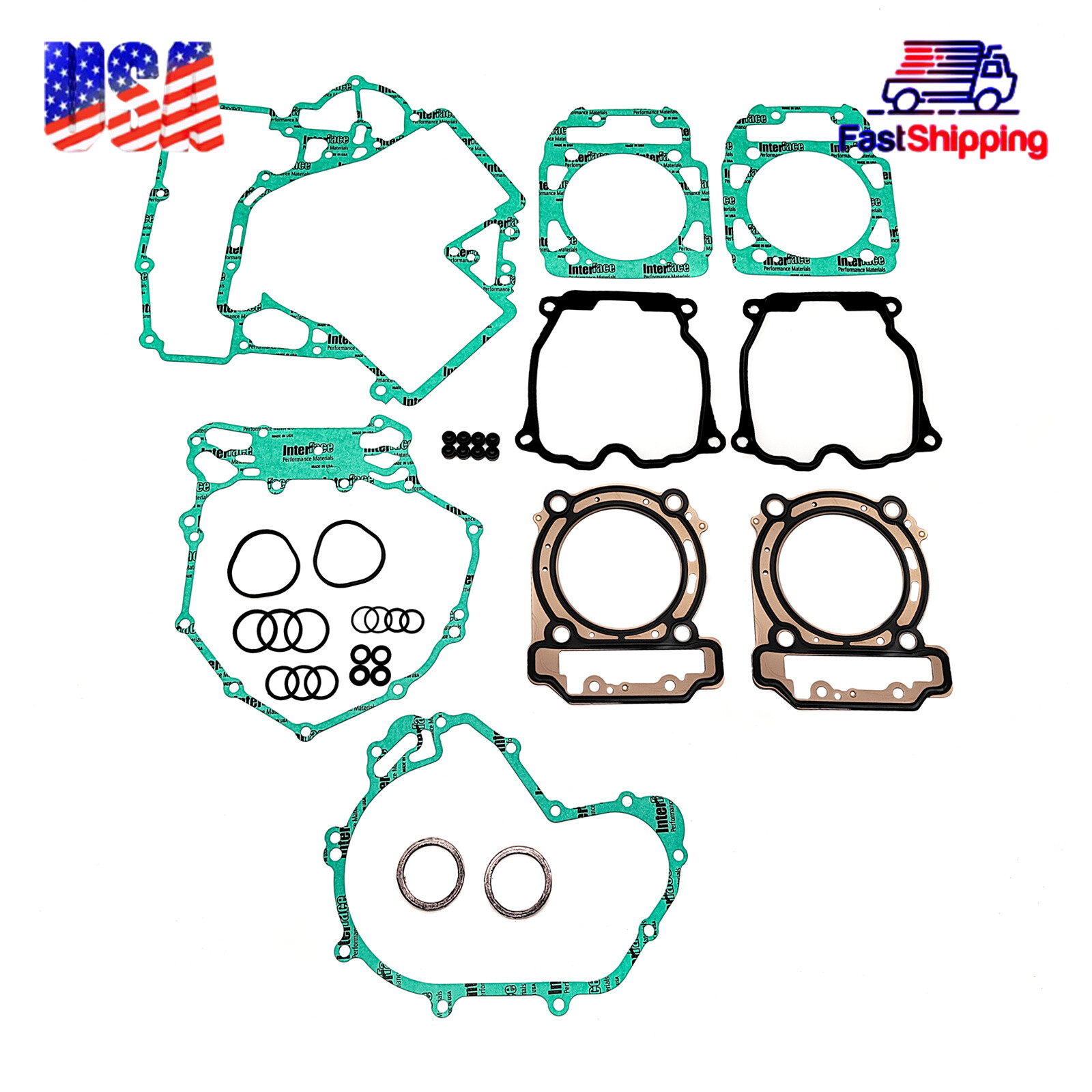 Full Complete Engine Gasket kit For Can-am BRP 800 Commander Outlander Renegade