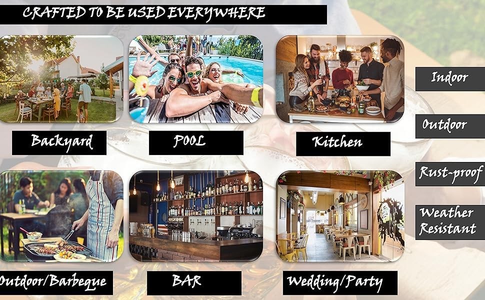 Wall Mounted Bottle Opener Rustic and Antique Farmhouse with Screws - 1 pack