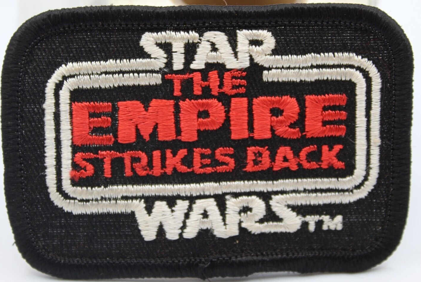 Star Wars The Empire Strikes Back original unused fan club patch 2”x3” New