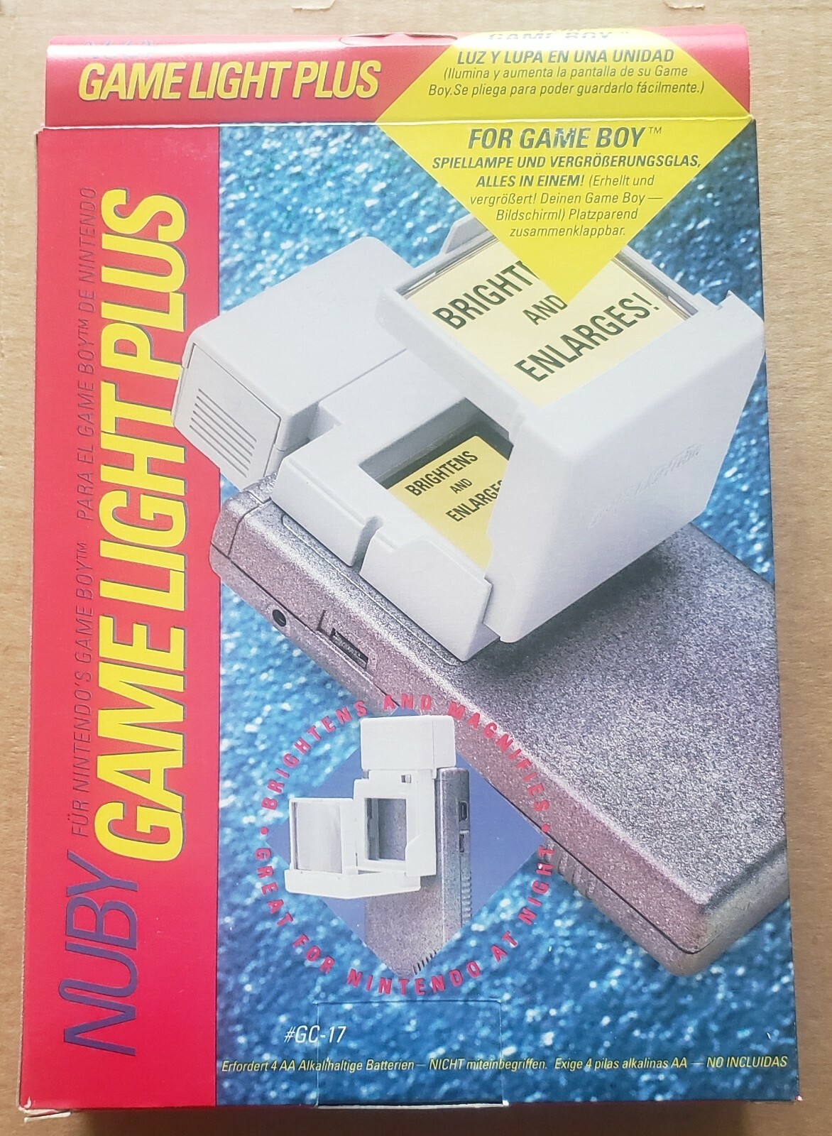 Game Boy Game Light Plus for Original Gameboy (1st Generation) by NUBY