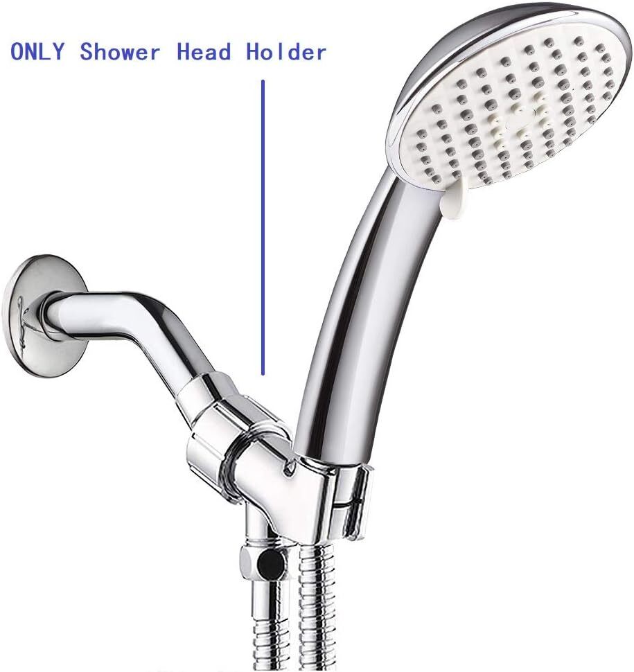 Head Holder Wall-mounted Adjustable Shower Arm Bracket Universal Handheld Shower