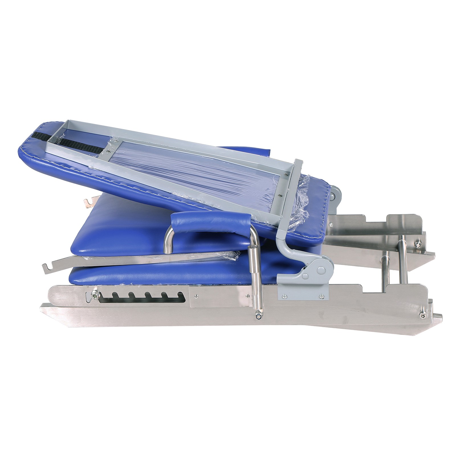 Silla portátil Dental+cubo de saliva + LED unidad dental portatil